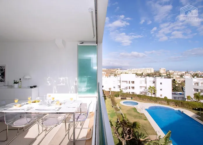 Scandinavian Style With Amazing Sea Views And South West Facing Sunny Terrace In Miraflores Walking Distance To The Beach! *